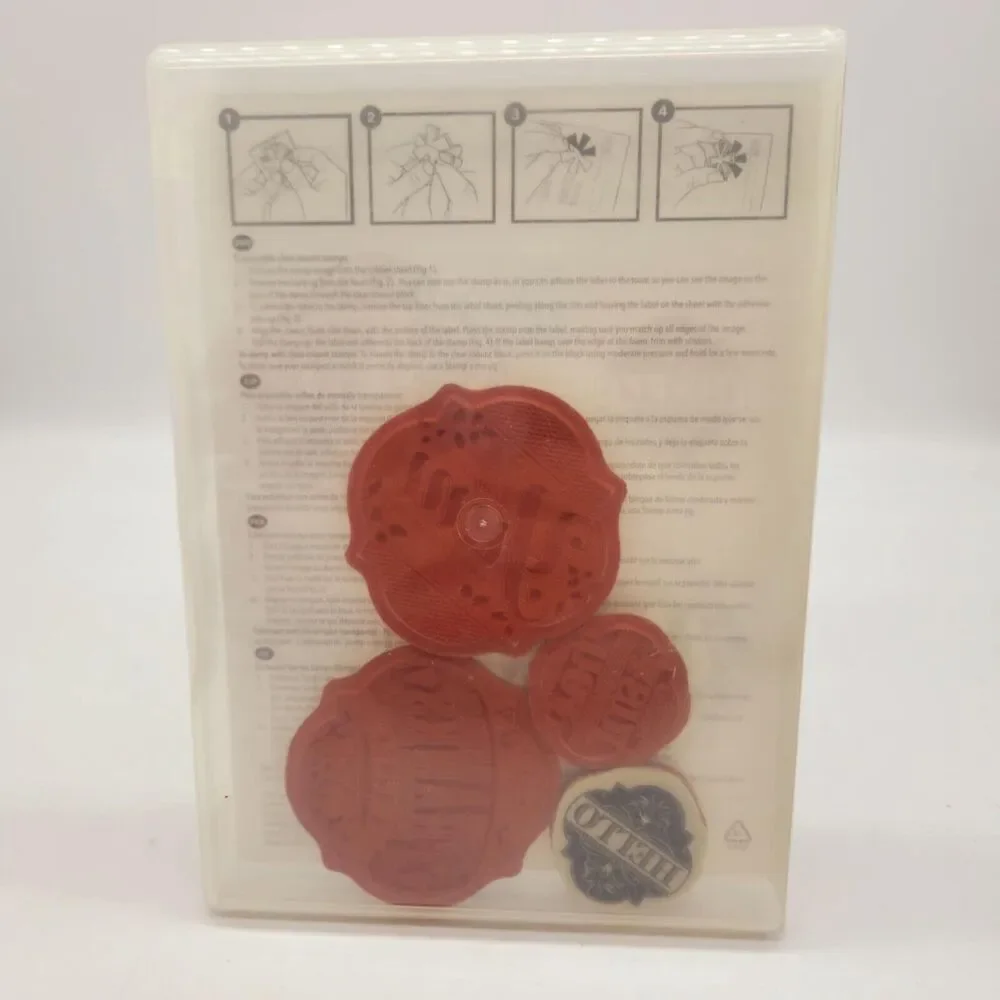 Stampin Up Friendship Preserves Cling Stamp Set Unmounted From The Kitchen Thank